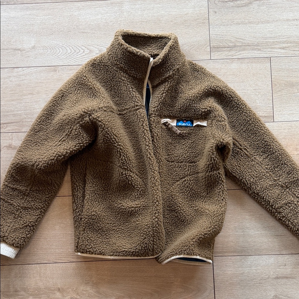 Kavu Brown Sherpa Jacket